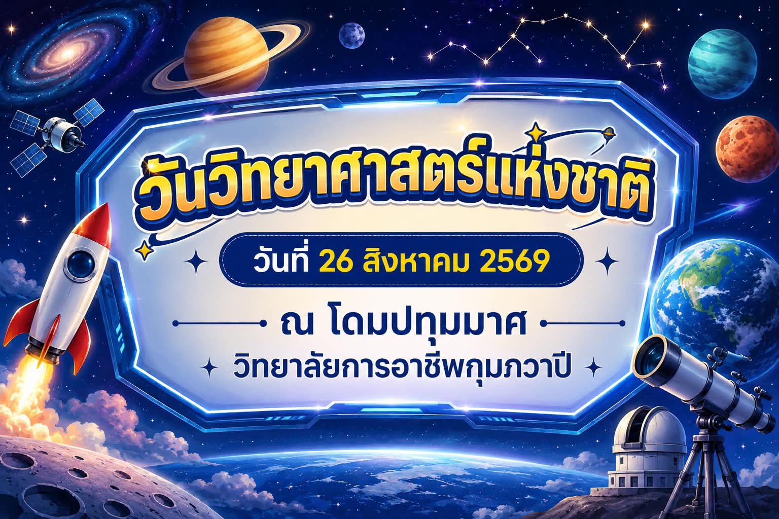 กิจกรรมวันวิทยาศาสตร์